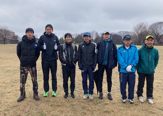 第７７回都民体育大会駅男競走　８位